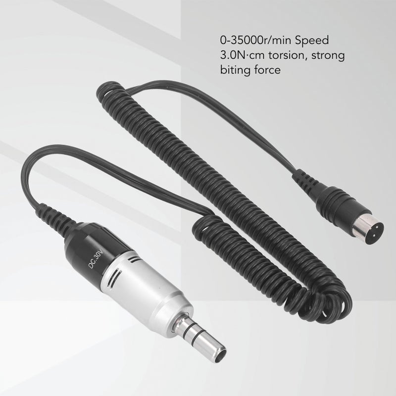 Micro Motor Brushed Handle 35000RPM E Type Electric Motor Handpiece for Jewelry Craft Polishing Grinding - Image 4