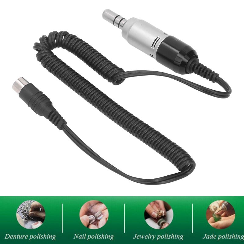 Micro Motor Brushed Handle 35000RPM E Type Electric Motor Handpiece for Jewelry Craft Polishing Grinding - Image 5