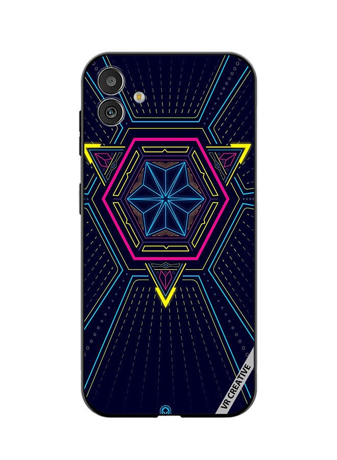 VR CREATIVE Protective Case Cover For Samsung Galaxy M13 5G Abstract Design Multicolour - Image 1