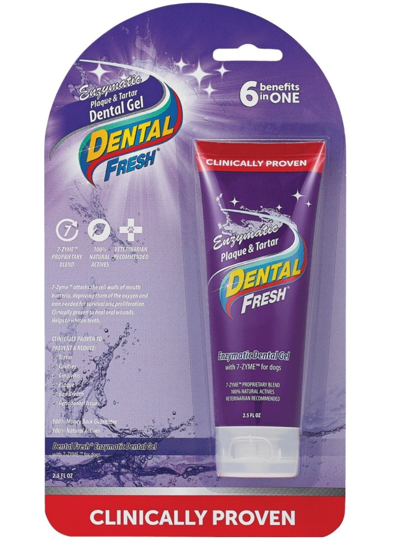 SynergyLabs Dental Fresh Enzymatic Plaque & Tartar Dental Gel 2.5 oz - 70.87 g  - Image 4