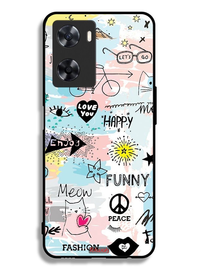 Tolwak Oppo A77s Protective Case Cover Love You Tags - Image 2