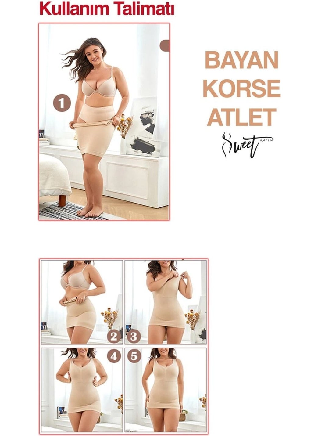 SweetSauna مشد صدر وبطن وخصر، أفي معزز slimmer ومشد، ١ مقاس مخفض، مشد رياضي للنساء  - Image 2