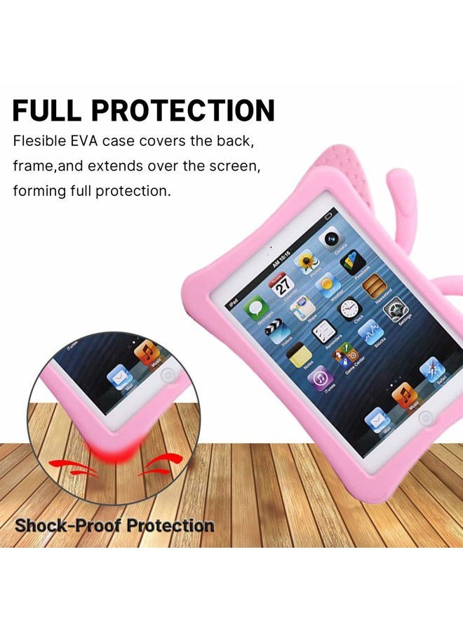 Simicoo iPad Pro 9.7 iPad 9.7 2018 2017 3D Cute Butterfly Case for Kids Light Weight EVA Stand Shockproof Rugged Heavy Duty Kids Friendly Tablet Case for iPad Pro 9.7 2018 2017 iPad 5 6 Gift ( - Image 3