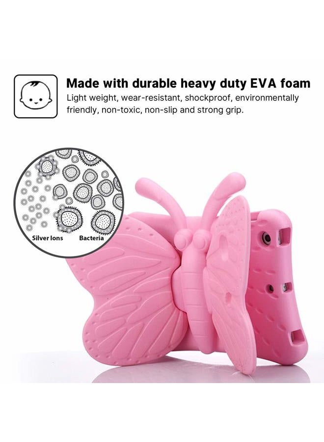 Simicoo iPad Pro 9.7 iPad 9.7 2018 2017 3D Cute Butterfly Case for Kids Light Weight EVA Stand Shockproof Rugged Heavy Duty Kids Friendly Tablet Case for iPad Pro 9.7 2018 2017 iPad 5 6 Gift ( - Image 4