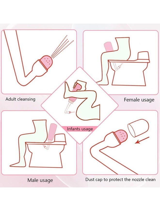 general Premium Peri Bottle for Postpartum Care,Upside Down Peri Bottle, Portable Bidet for Perineal Recovery and Cleansing After Birth 12OZ,350ml - Image 5