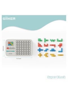 Giiker GiiKER Super Blocks Pattern Matching Puzzle Games,Over 1000+ Challenges Brain Teaser STEM Toys for Kids & Teens Travel Toy, Family Day Brain Game Toy, Suitable for Holiday&Birthday Gifts  - Image 3