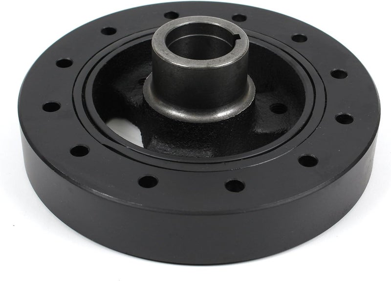 سي إن إس New Engine Harmonic Balancer Crankshaft Pulley Compatible with 69-95 GM/CHEVROLET/GMC/OLDSMOBILE/PONTIAC V8-305 5.0L / 327 5.4L / 350 5.7L - Image 2