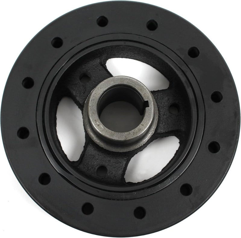 سي إن إس New Engine Harmonic Balancer Crankshaft Pulley Compatible with 69-95 GM/CHEVROLET/GMC/OLDSMOBILE/PONTIAC V8-305 5.0L / 327 5.4L / 350 5.7L - Image 3