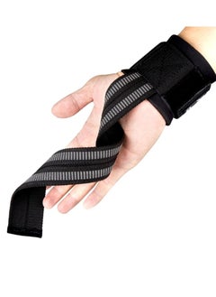 Beauenty 1Pair Gym Wrist Straps for Weight Lifting with Premium Padded Wrist Wraps Support, Perfect for Deadlifting, Pull Up, Bar Workout  - Image 5