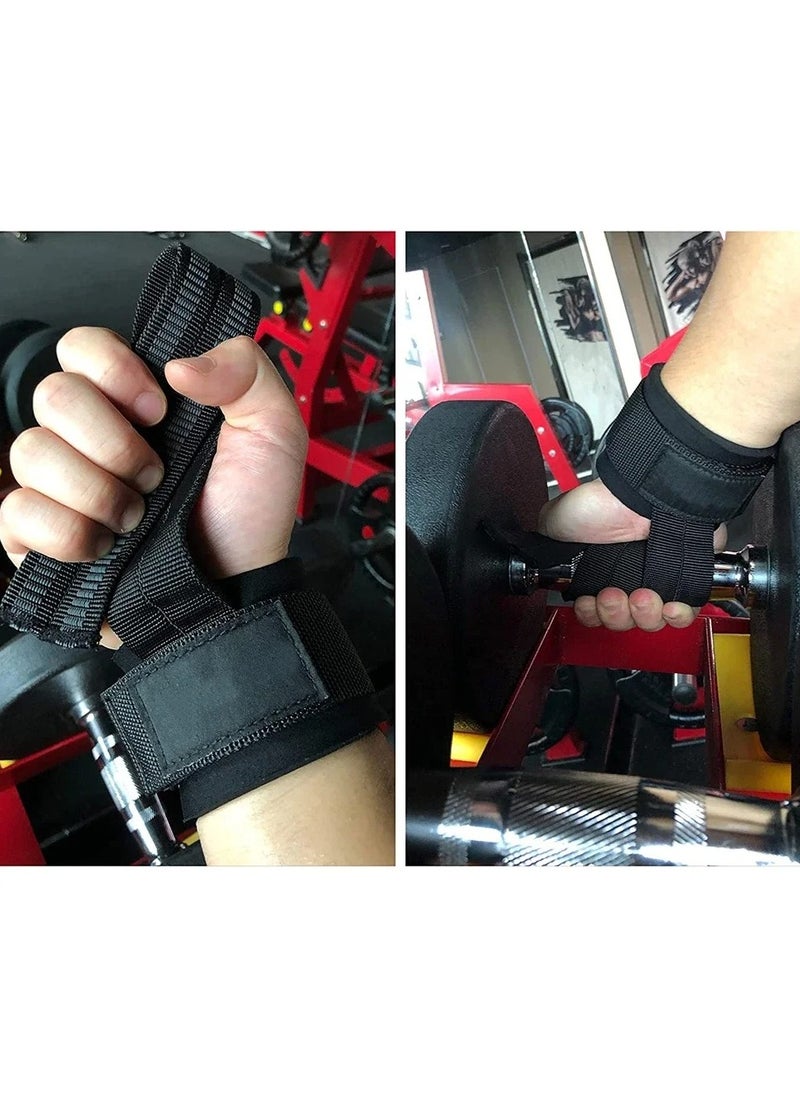 Beauenty 1Pair Gym Wrist Straps for Weight Lifting with Premium Padded Wrist Wraps Support, Perfect for Deadlifting, Pull Up, Bar Workout  - Image 4