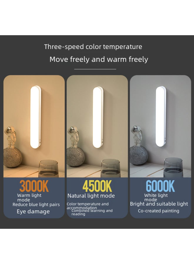 Eye-protection Led Desk Lamp Suction Bedroom Bedside Usb Charging Magnetic Cool Dormitory Student Lamp Tube Light-Specifications:Charging + Remote Control [18650 Battery Life Charging Plug Dual-use + Dimming Color]]  - Image 5