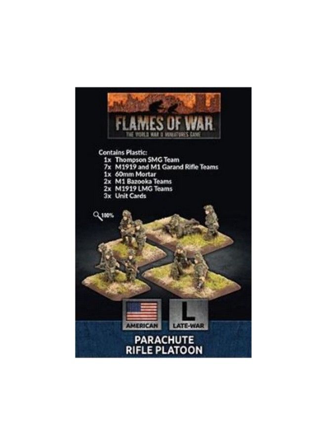 Flames of War : Late War: United States: Parachute Rifle Platoon (Us792) - Image 1