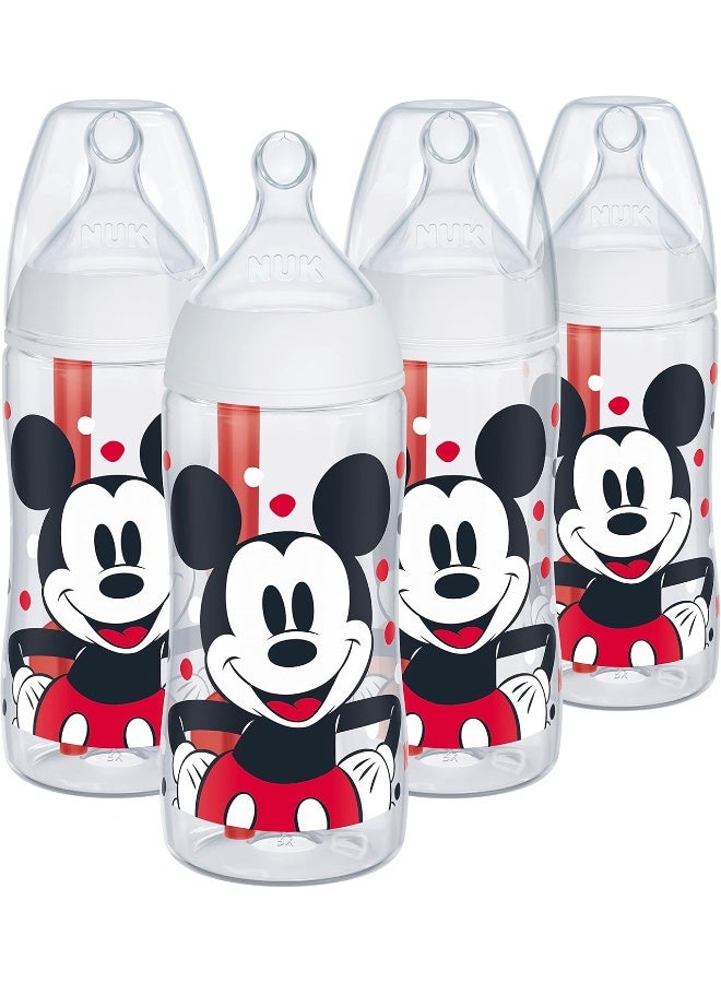 NUK Smooth Flow™ Pro Anti-Colic Baby Bottle, 10 oz, 4-Pack - Image 1