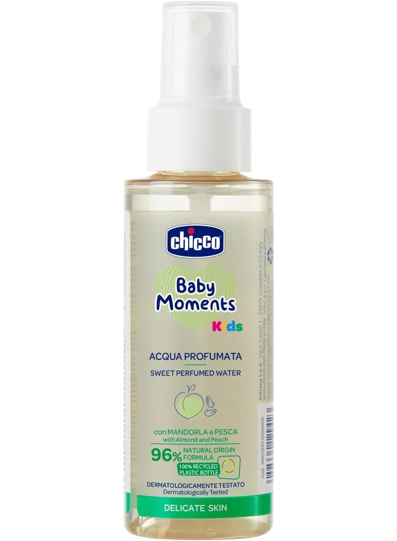 Chicco Baby Moments Sweet Perfumed Water for Kids Delicate Skin - 100ml