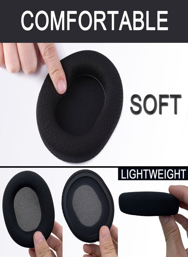 Actpe Earpads for SteelSeries Arctis 7 5 3 Replacement Ear Cushion Pads with Protein Leather and Memory Foam for SteelSeries Arctis 7 5 3 Gaming Headphones, A Pair, Black - Image 4