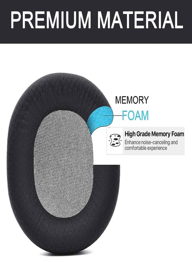 Actpe Earpads for SteelSeries Arctis 7 5 3 Replacement Ear Cushion Pads with Protein Leather and Memory Foam for SteelSeries Arctis 7 5 3 Gaming Headphones, A Pair, Black - Image 5
