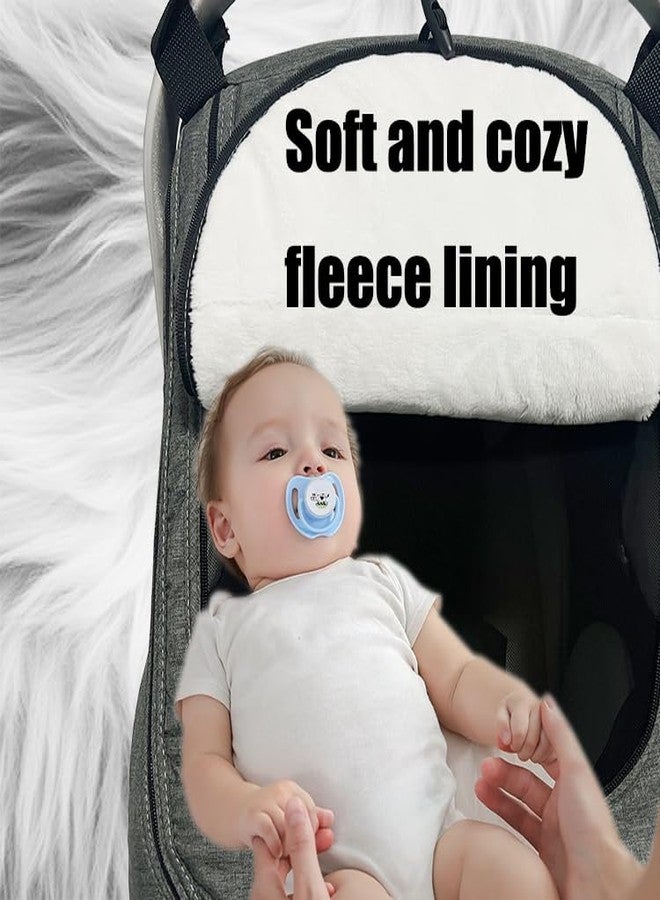 Yazely Car Seat Covers for Babies, Winter Fleece Covers Baby Car Seat Cover for Newborn Boy Girl,Universal Canopies Covers for Infants Carseat Cover Waterproof Protection Baby Covers Warm and Cozy - Image 3