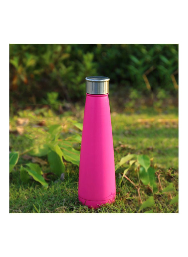NIBEMINENT Stainless Steel Vacuum Water Bottle Pink - Image 1