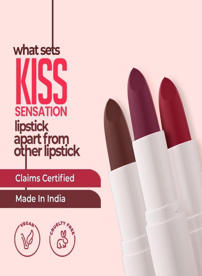 Juice Kiss Sensation Lipstick with Goodness of Bio Retinol, & SPF 15 UV protection - Image 5