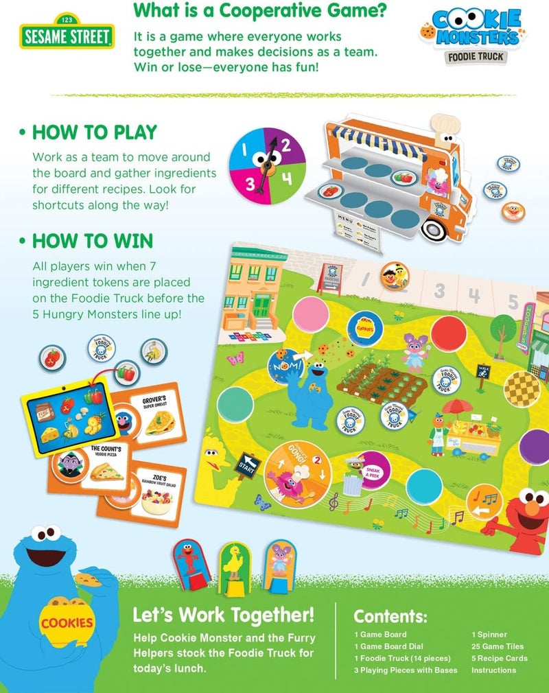MasterPieces 42212 Sesame Street  Cookie Monster Cooperative Game - Image 3