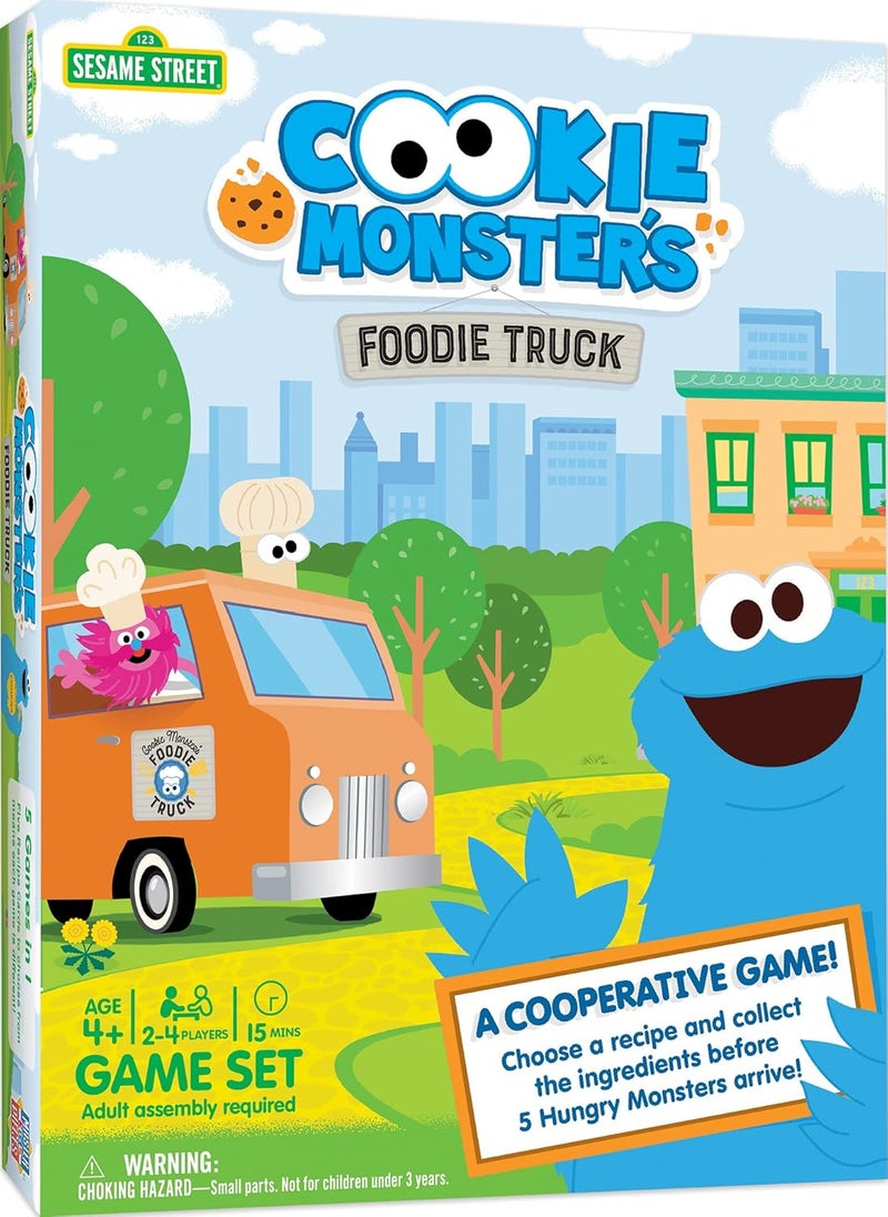MasterPieces 42212 Sesame Street  Cookie Monster Cooperative Game - Image 1