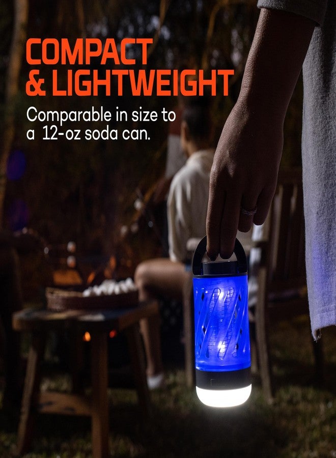 NEBO Mini Bug Zapper & Lantern with Dual Band UV Light Zaps Insects by The Powerful 700-volt Electrical Grid, Easily Fits in Backpack for Hiking, Camping, Hunting and Fishing - Image 2