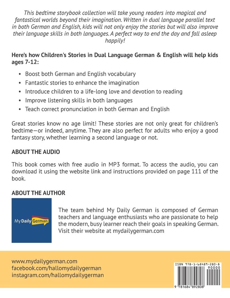 Children's Stories in Dual Language German & English: Raise your child to be bilingual in German and English + Audio Download. Ideal for kids ages 7-12 - Image 2