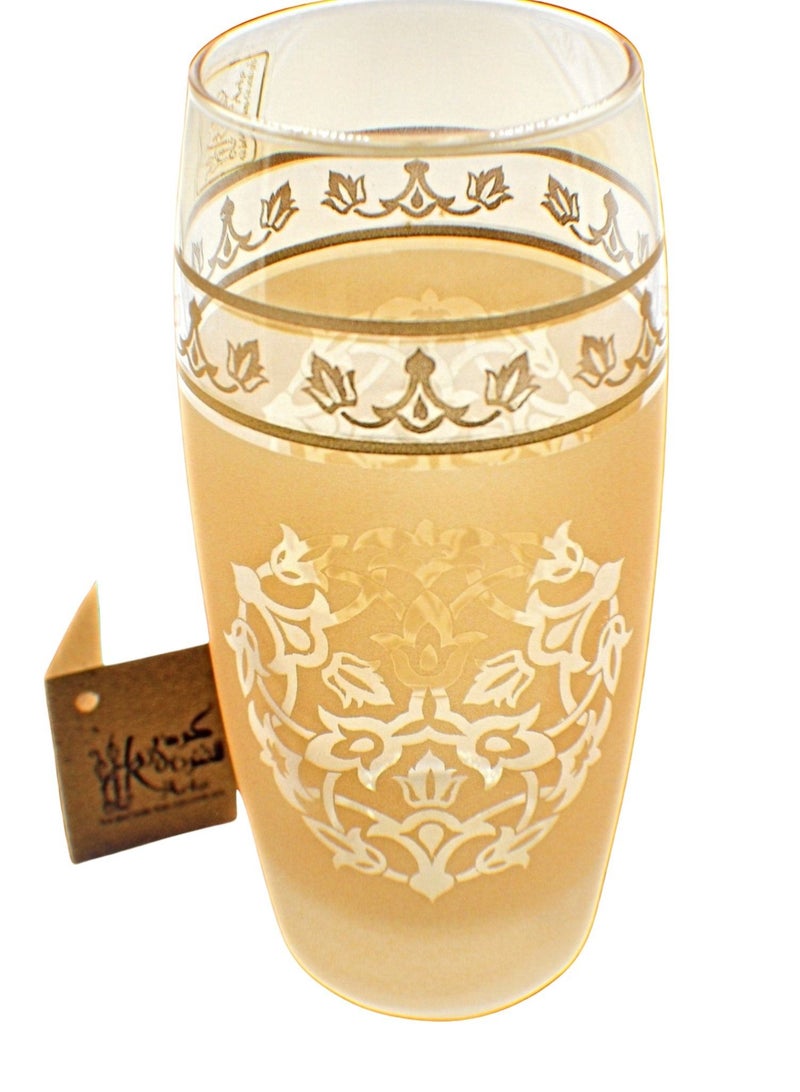 KuduArts Tumblers glass cups for water juice 6 pieces - Image 3