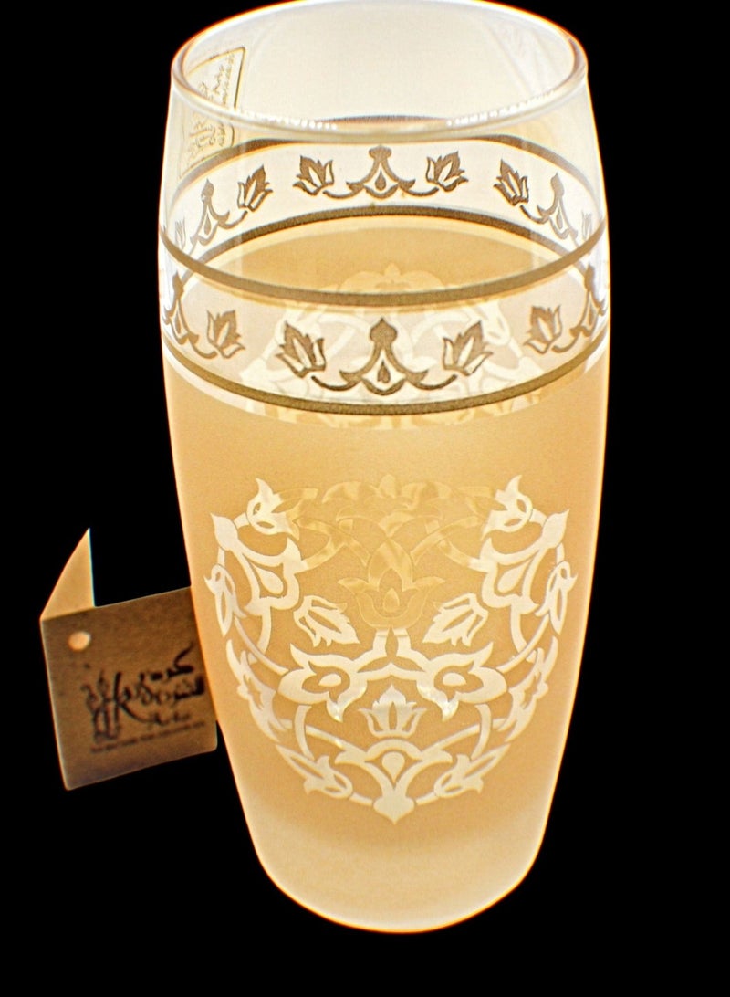 KuduArts Tumblers glass cups for water juice 6 pieces - Image 2