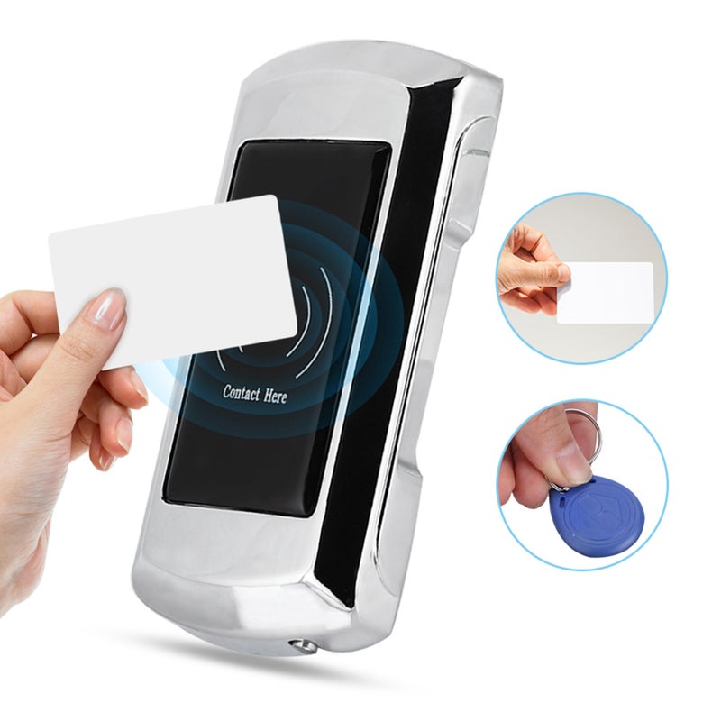 Zinc Alloy Smart Electronic Cabinet Lock with Access Card for Sauna/Swimming/Hotel Locker - Image 5
