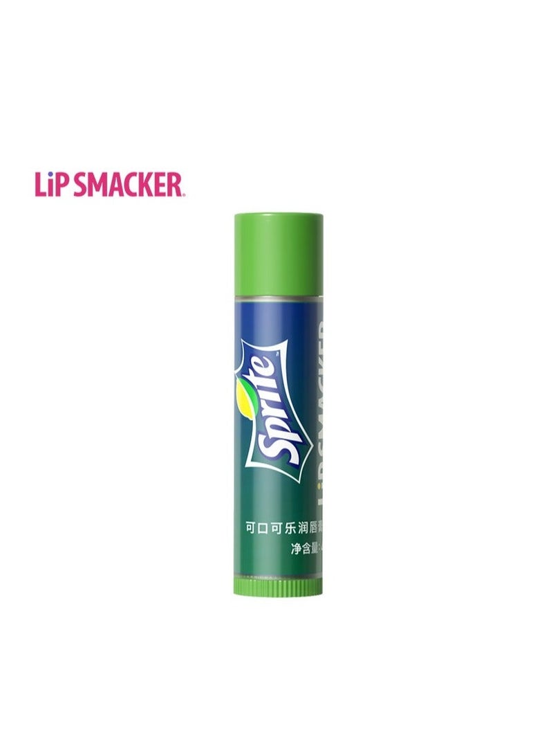 lip smacker diss co-branded sprite flavor (round tube) lip balm cartoon lip moisturizing