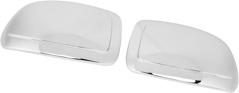 Low wear optimized build Door Mirror Cap, Left Right 1 Pair Scratch Stylish Rearview Side Mirror Caps Light for 1999 to 2006 (Electroplated) Anti topple design - Image 1