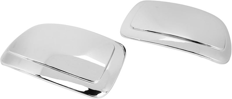 Low wear optimized build Door Mirror Cap, Left Right 1 Pair Scratch Stylish Rearview Side Mirror Caps Light for 1999 to 2006 (Electroplated) Anti topple design - Image 5