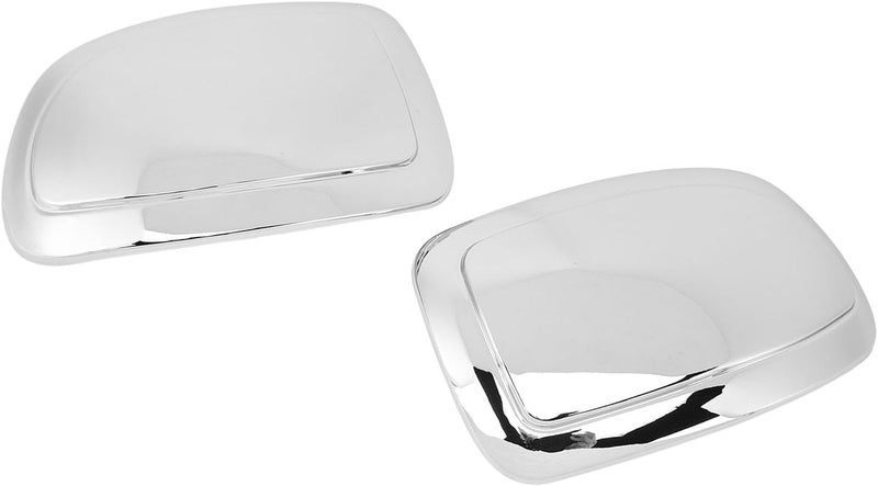 Low wear optimized build Door Mirror Cap, Left Right 1 Pair Scratch Stylish Rearview Side Mirror Caps Light for 1999 to 2006 (Electroplated) Anti topple design - Image 4