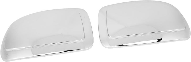 Low wear optimized build Door Mirror Cap, Left Right 1 Pair Scratch Stylish Rearview Side Mirror Caps Light for 1999 to 2006 (Electroplated) Anti topple design - Image 3