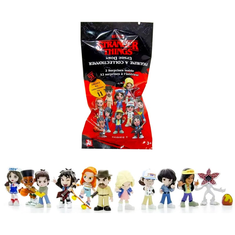 Stranger Things Blind Bag Party Favors 3 Pack â€“ Bundle with 3 Collectible Figures Plus Bookmark Mini Figures for Teens - Image 2