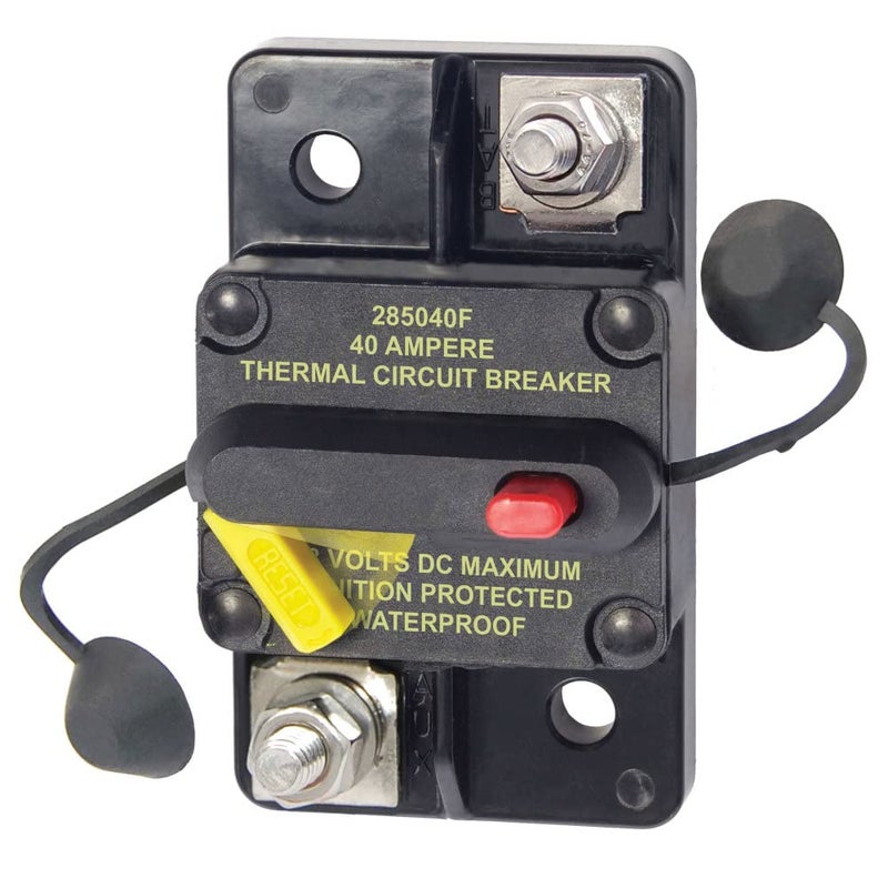 Blue Sea Systems 7182 285 Series Thermal Circuit Breaker, Surface Mount, 48V DC, 40A - Image 5