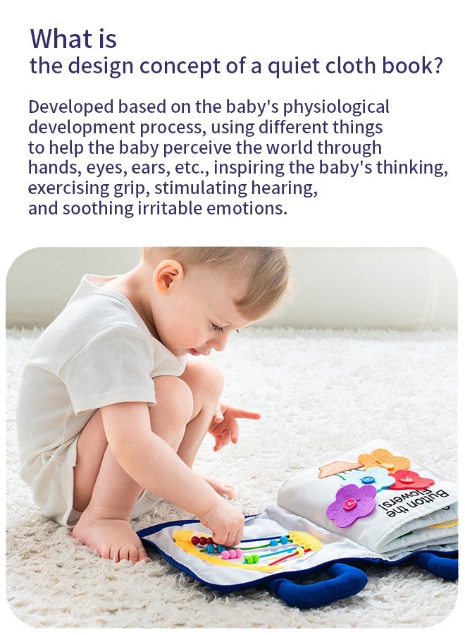 Montessori Busy Book,Early Education Development Kid's Toys - Image 3