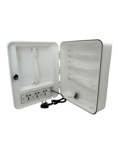 JAY TRADERS PVC DVRServer Network Cabinet Box Rack for CCTV DVRNVRPOE Switch and CCTV SMPS Smart Management with Power Socket Ideal for 48 Channel CCTV System for Both Indoor and Outdoor Purpose  - Image 2