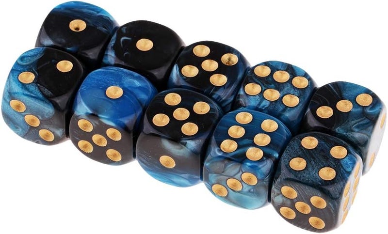 klarako Dice D6 Sets Speckled - 16mm Six Sided Die 20 Pack Of Dice - Image 2