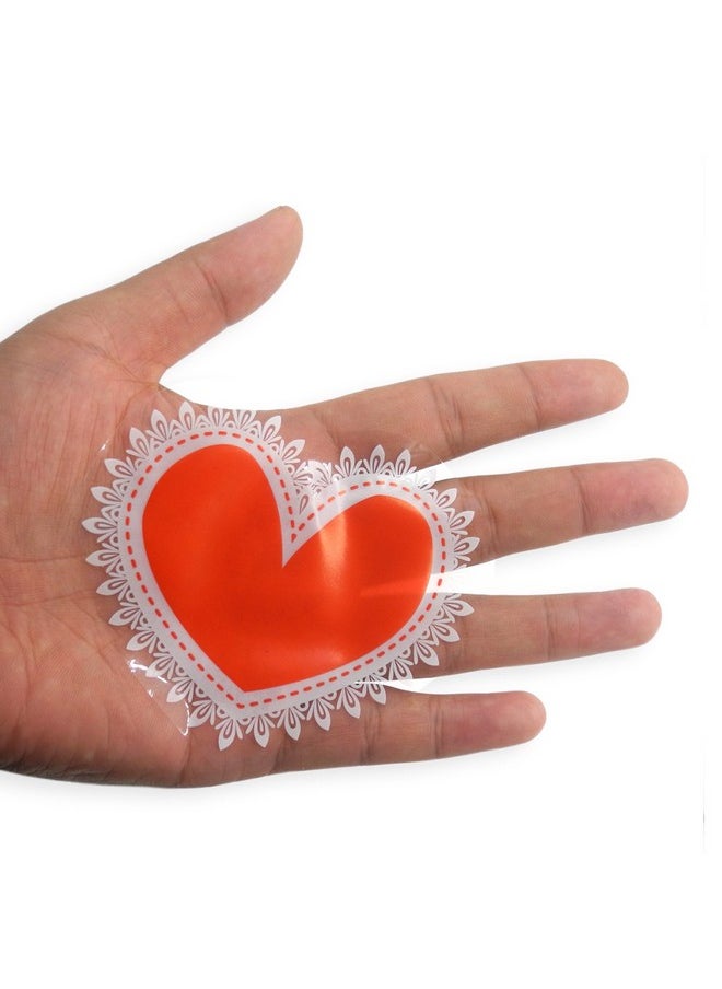 كوالفيك ملصقات نافذة عيد الحب من CUALFEC، ملصقات على شكل قلب لتزيين حفلات عيد الحب وهدايا الحفلات  - Image 2