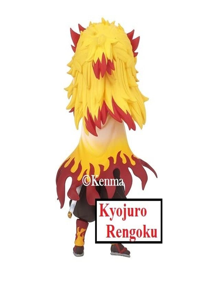 KENMA Demon Slayer Rengoku Kyoujurou Anime Action Figures Collectible Kimetsu No Yaiba Weeb Mnag Model Toys Gifts - Image 3