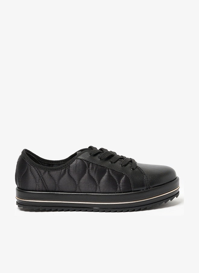 Beira Rio Lace Up Low Top Sneakers - Image 1