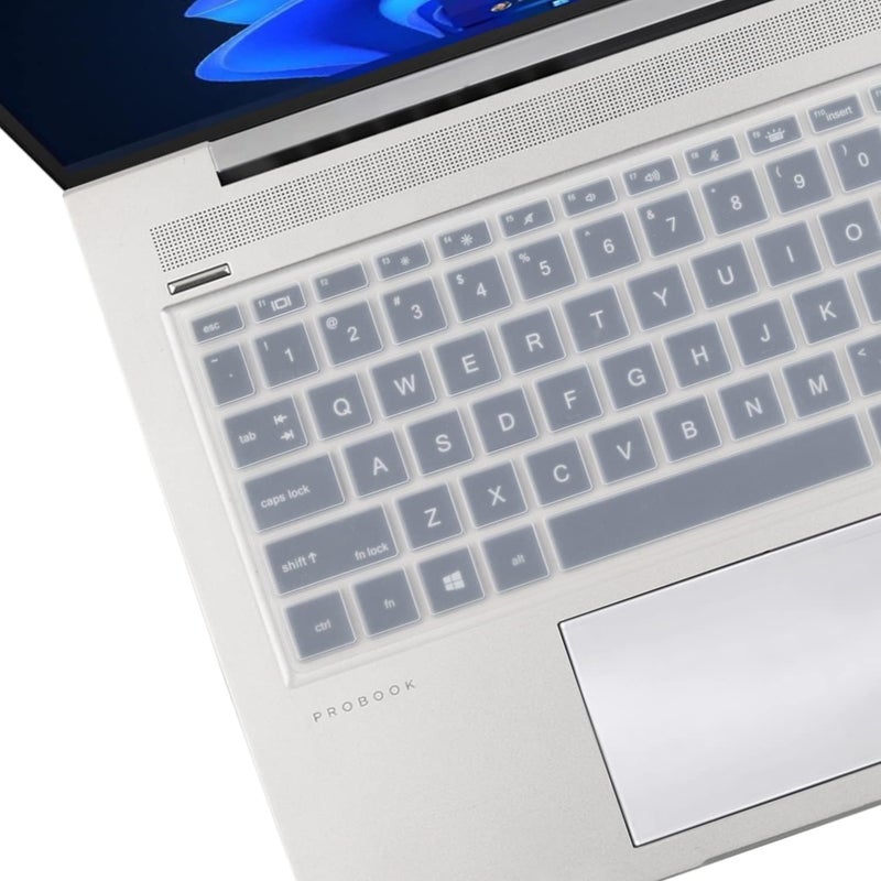 Oaky Skin Keyboard Protector Cover Compatible for HP Probook 14 inch 440 G8 G9 | HP Probook 445 G8 G9 | HP Probook 640 G7 G8 14 inch Laptop 2023-2021 - TPU Clear - Image 3