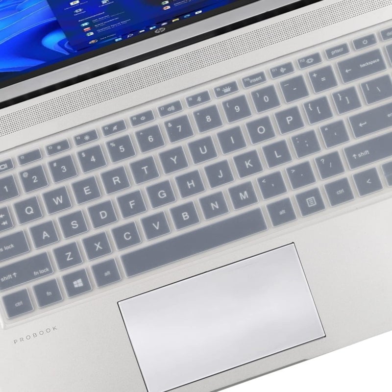 Oaky Skin Keyboard Protector Cover Compatible for HP Probook 14 inch 440 G8 G9 | HP Probook 445 G8 G9 | HP Probook 640 G7 G8 14 inch Laptop 2023-2021 - TPU Clear - Image 4