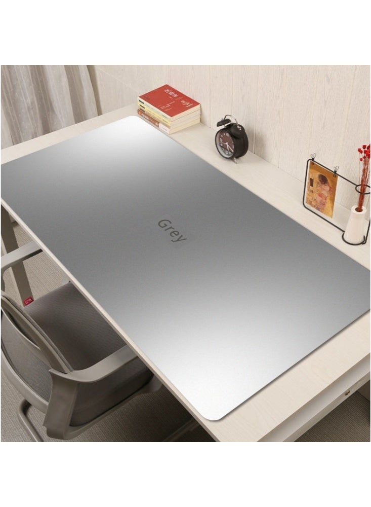 300×800×2mm Large Gaming Mouse Pad Stitched Edges Extended Mousepad Smooth Cloth Surface Non-Slip Rubber Base Waterproof Anime Black Extended Comfortable Mouse Mat Desk Pad Spill-Resistant Desk Pad for Keyboard and Mouse Gradient Grey - Image 2