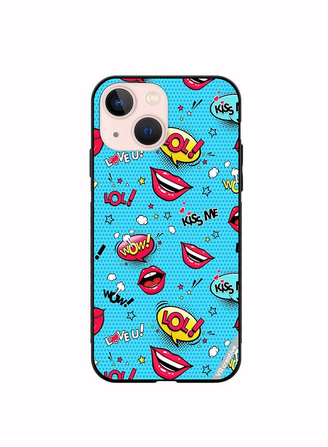 VR CREATIVE Protective Case Cover For Apple iPhone 14 Pop Art Design Multicolour - Image 1