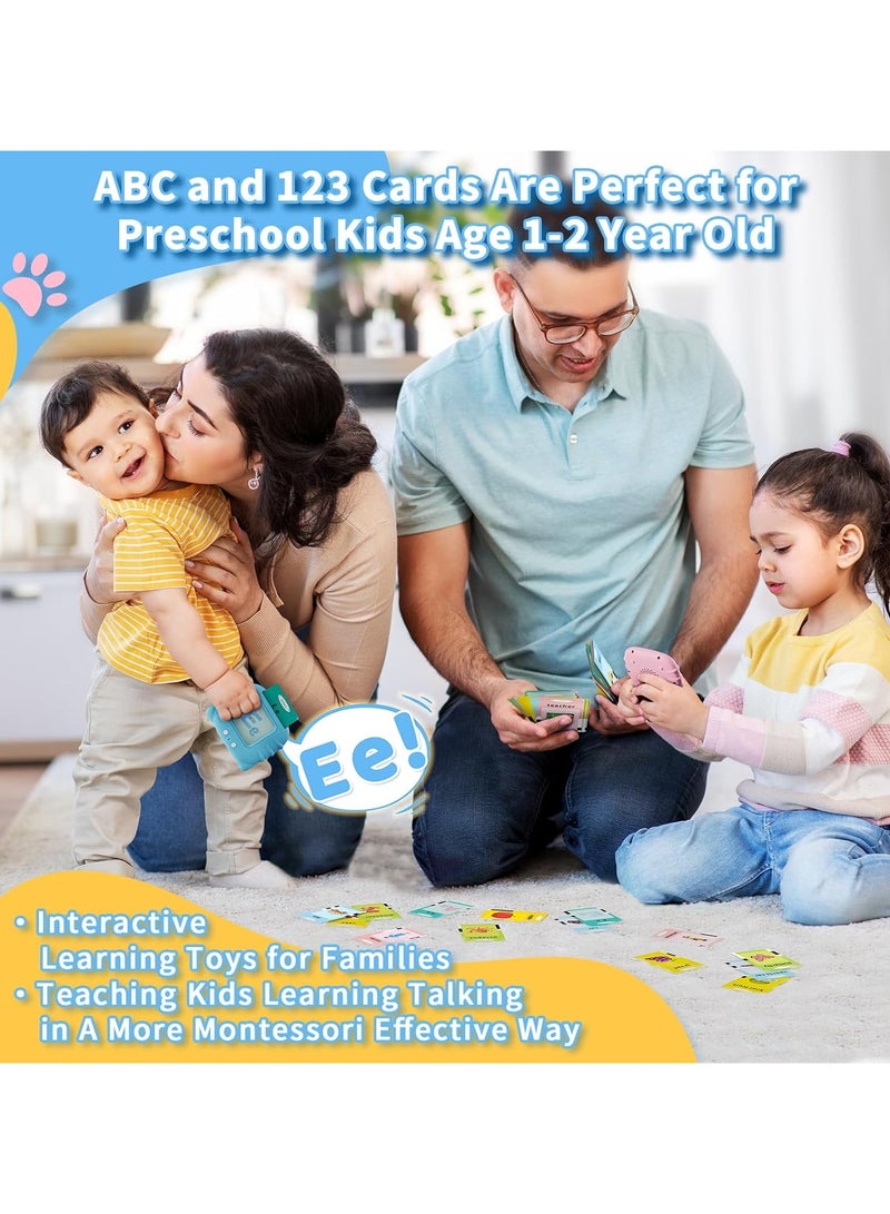 بطاقات تعليمية ناطقة للأطفال الصغار، مناسبة للأولاد والبنات من عمر 1-6 سنوات، ألعاب حسية لأطفال التوحد، ألعاب تعليمية لعلاج النطق بطريقة مونتيسوري، 248 بطاقة كلمات بصرية، هدية للأطفال - Image 5
