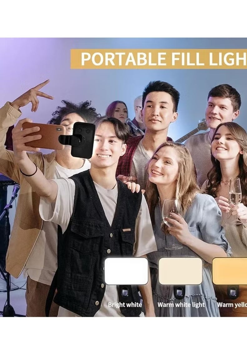 Ring Light, LED Selfie Light for Phone with 3 Lighting Modes, Portable Rechargeable Photo Ring Light for Phone, iPad, Camera, and Laptop - Image 5