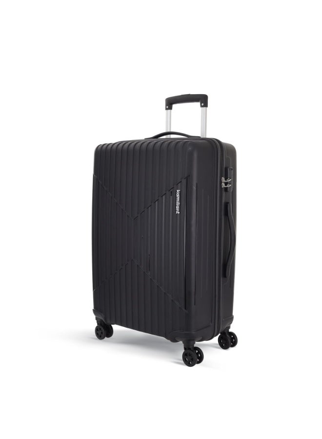 KAMILIANT by American Tourister Savvy Large Check-in Trolley Bag, 80 cm, Hard Case Polypropylene, Black - Image 1